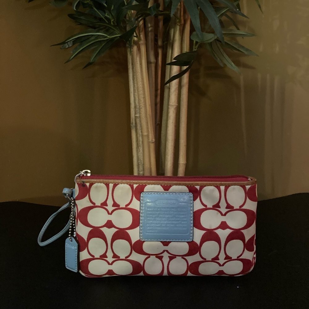 Vintage Coach wristlet